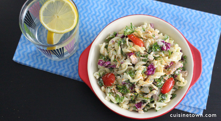 healthy tuna macaroni salad