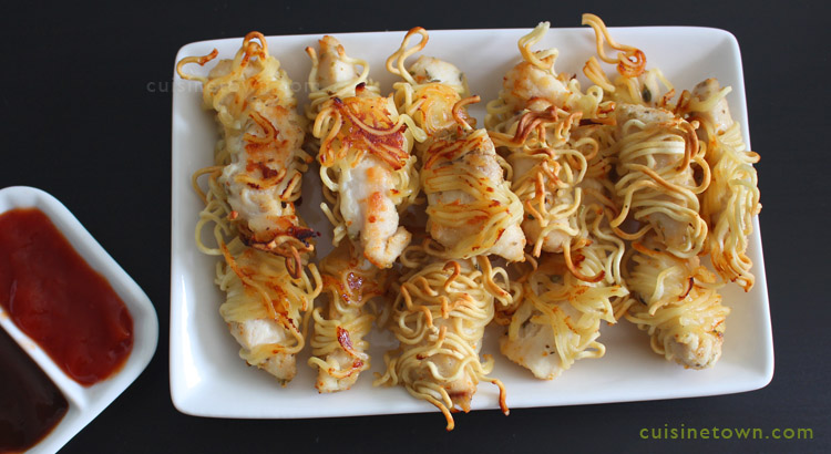 Noodle Wrapped Chicken