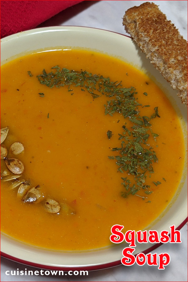 Roasted Winter squash Soup