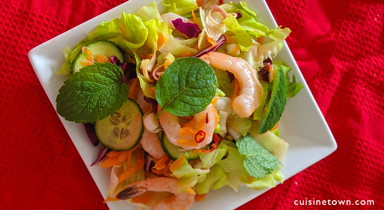 Spicy Thai Shrimp Salad