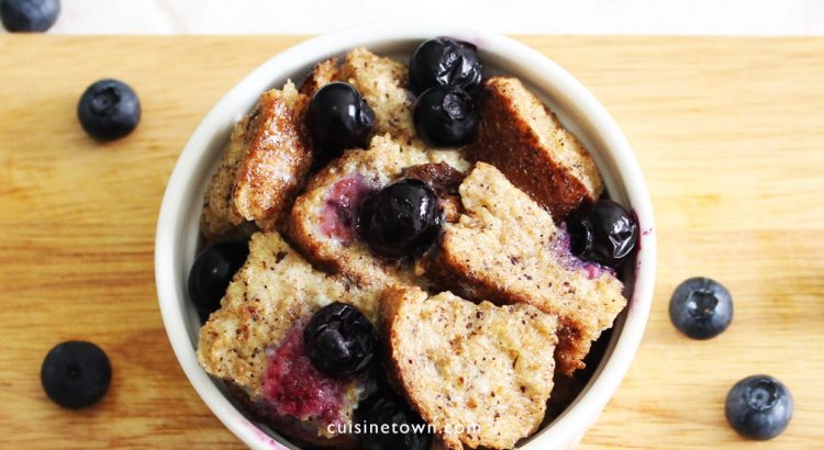 2-Minute Blueberry French Toast Mug - Microwave | cuisinetown.com