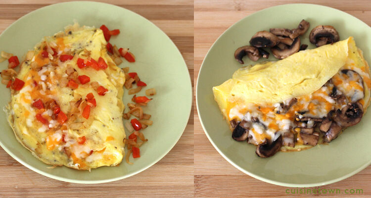 2 Easy Cheese Omelet Recipes