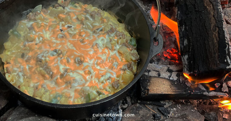 Dutch Oven Mountain Man Breakfast